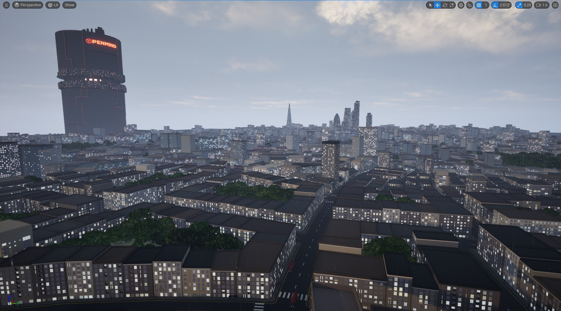 London: the very near future; made entirely in Unreal Engine 5