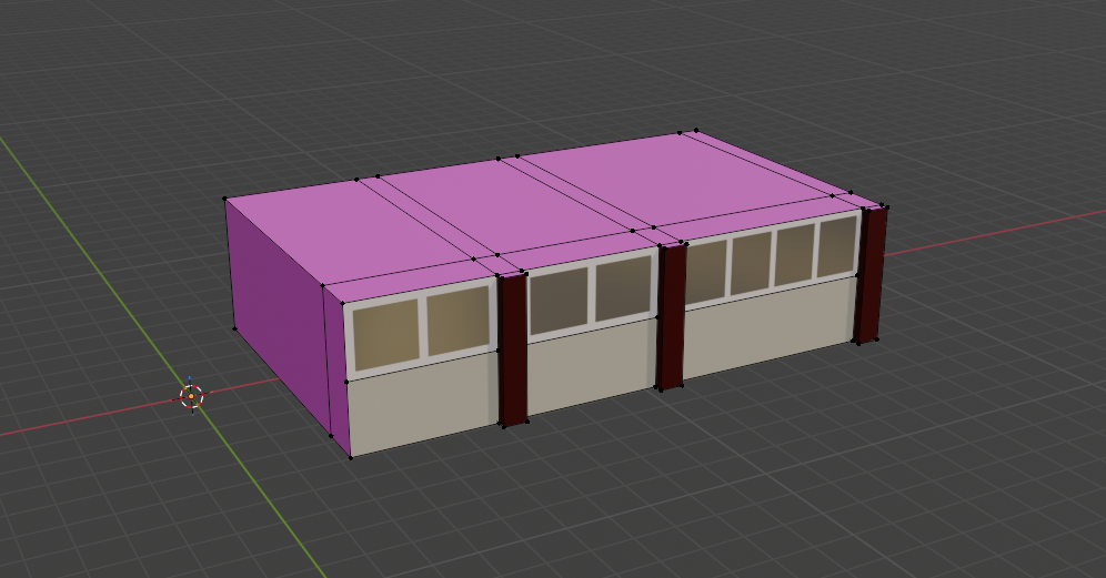 A homely, isolated cottage