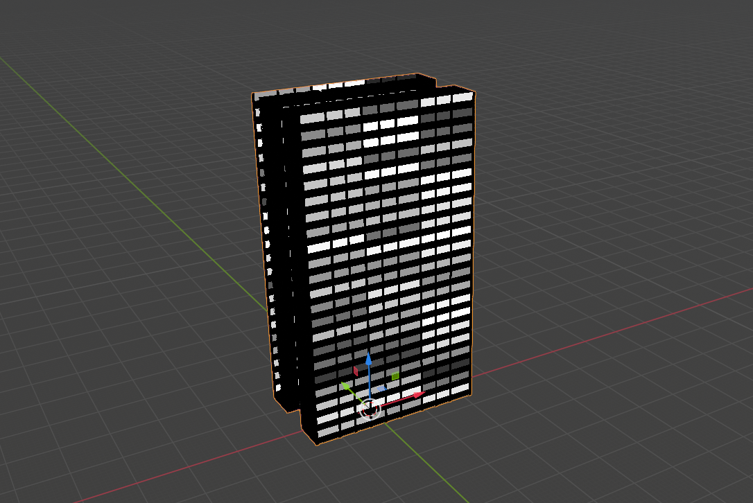 I should add a couple of extra window indicator materials for different rooms so it doesn't look like people either have all their lights on or none of their lights on, but you get the idea.